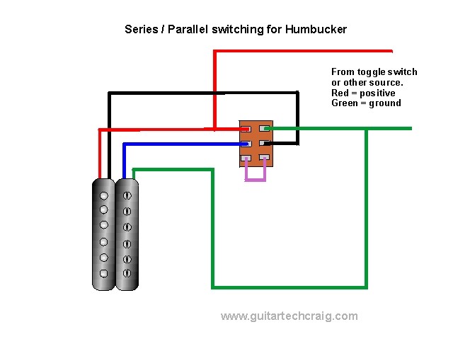 Gibson Series Parallel Rotary Humbucker Wiring Diagram from www.guitartechcraig.com